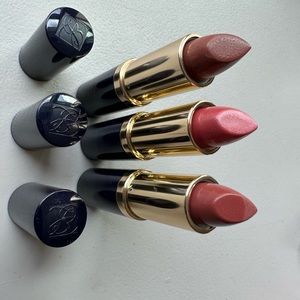 ESTEE LAUDER Set Of 3 Pure Color Long Lasting Lipstick Full Size 46 116 17 Rare